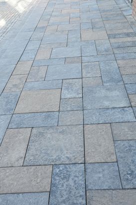 Тротуарная плитка Кастилья 3-х размерная