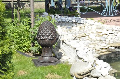 Навершие «Шишка» с резным основанием