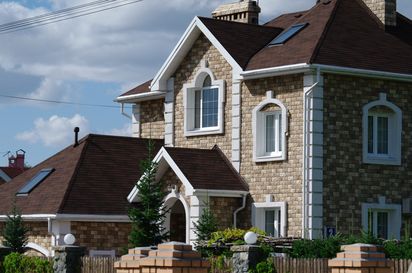 Частный дом. Камень «Еврок»