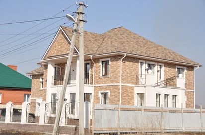 Частный дом. Кирпич «Новониколаевский»