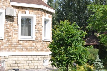 Частный дом. Камень «Еврок»