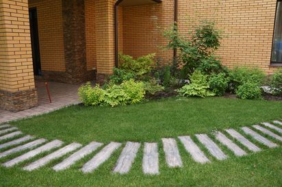 Тротуарная плитка Брёвна