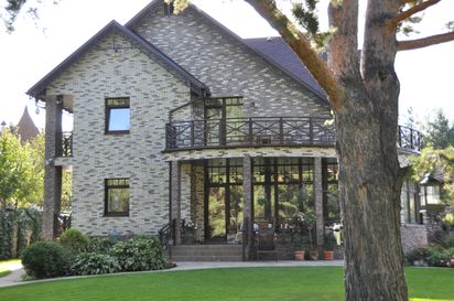 Частный дом. Кирпич «Каталония»