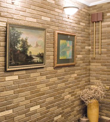 Частный интерьер. Кирпич «Каталония»