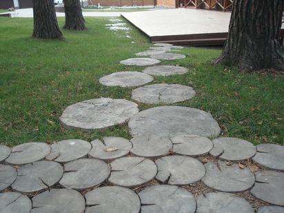 Тротуарная плитка Спил