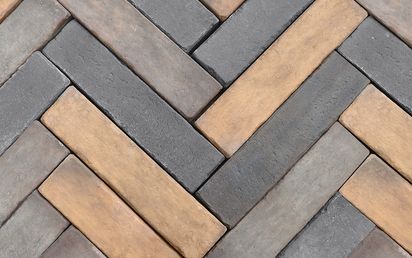 Тротуарная плитка Ригельный кирпич